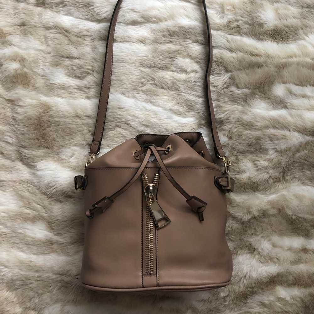 Zara Bucket Crossbody Bag NWOT